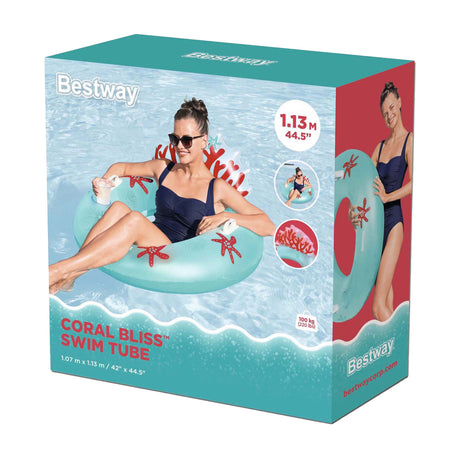 Bestway bouée de natation corail, 97 cm