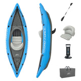 Bestway hydro force kayak cove champion x1 ensemble gonflable