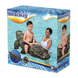 Bestway rider crocodile réaliste gonflable, 184 cm