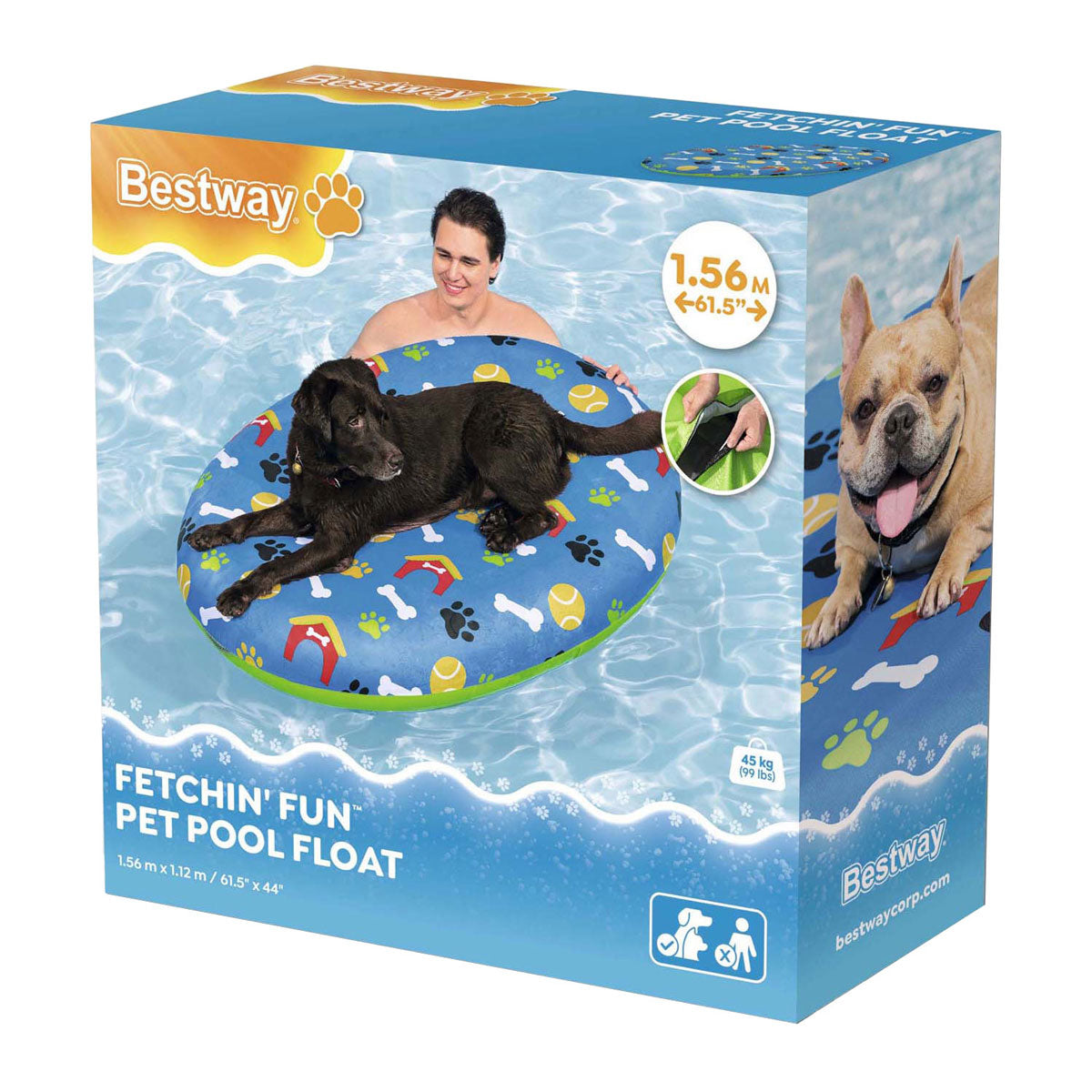 Matelas gonflable gonflable pour animaux de compagnie Bestway