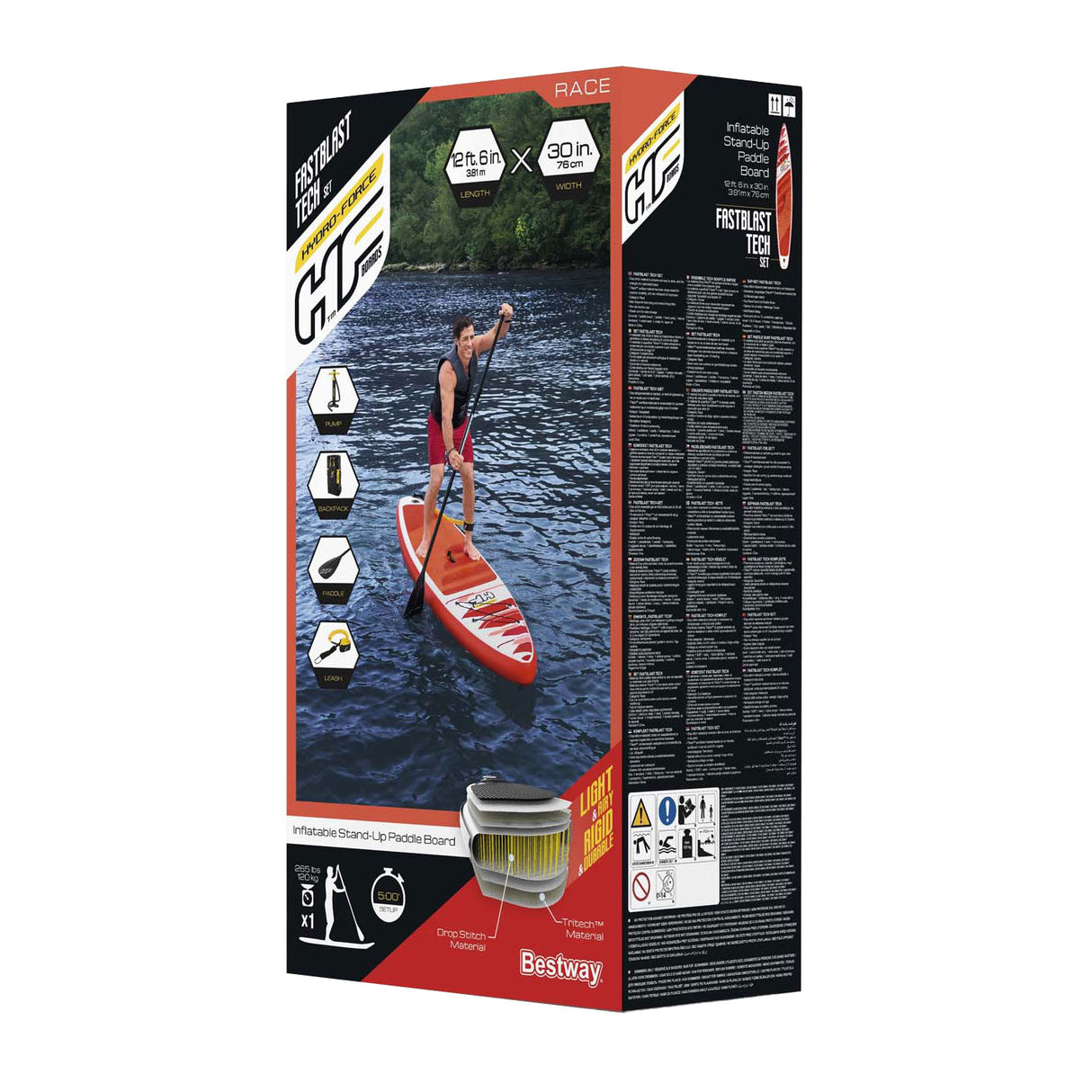 Bestway Hydro Force Sup Board Fastblast Tech Tech