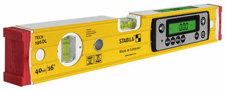 Niveau à bulle Stabila 196 dl numérique ip67, 40 cm (sans poignée) - tech 196 dl