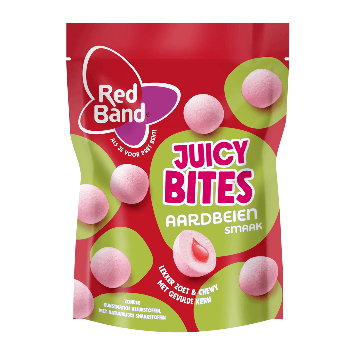 Bande rouge bouchées fraise (8x 145 grammes)