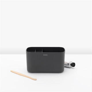 Brabantia renouveler le porte-brosse à dents - 11 x 19,6 x 9,9 cm - gris foncé
