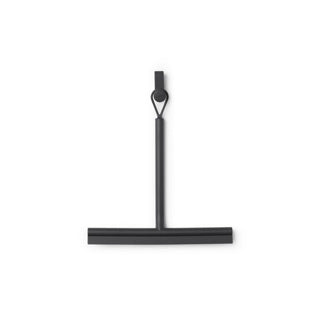 Brabantia renouveler raclette de douche - avec crochet de suspension - gris foncé