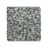Via chasse tapis de toilette gris foncé 60 x 60 cm caorle | 2 pièces