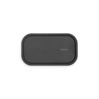 Poubelle de salle de bain Brabantia mindset - gris foncé
