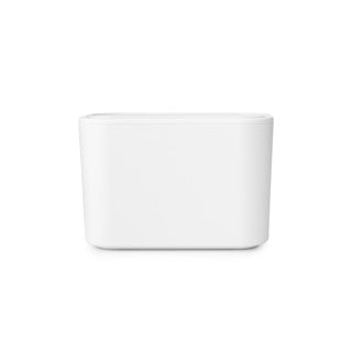 Brabantia mindset poubelle de salle de bain - blanc