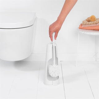 Brabantia renouveler brosse de toilette - avec support - autoportante - blanc