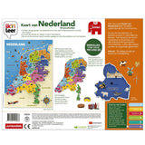 Jumbo j'apprends la carte des Pays-Bas