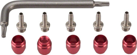 Kit de connexion de pièce de tuyau Sram, goupille de frein à disque et rouge olive