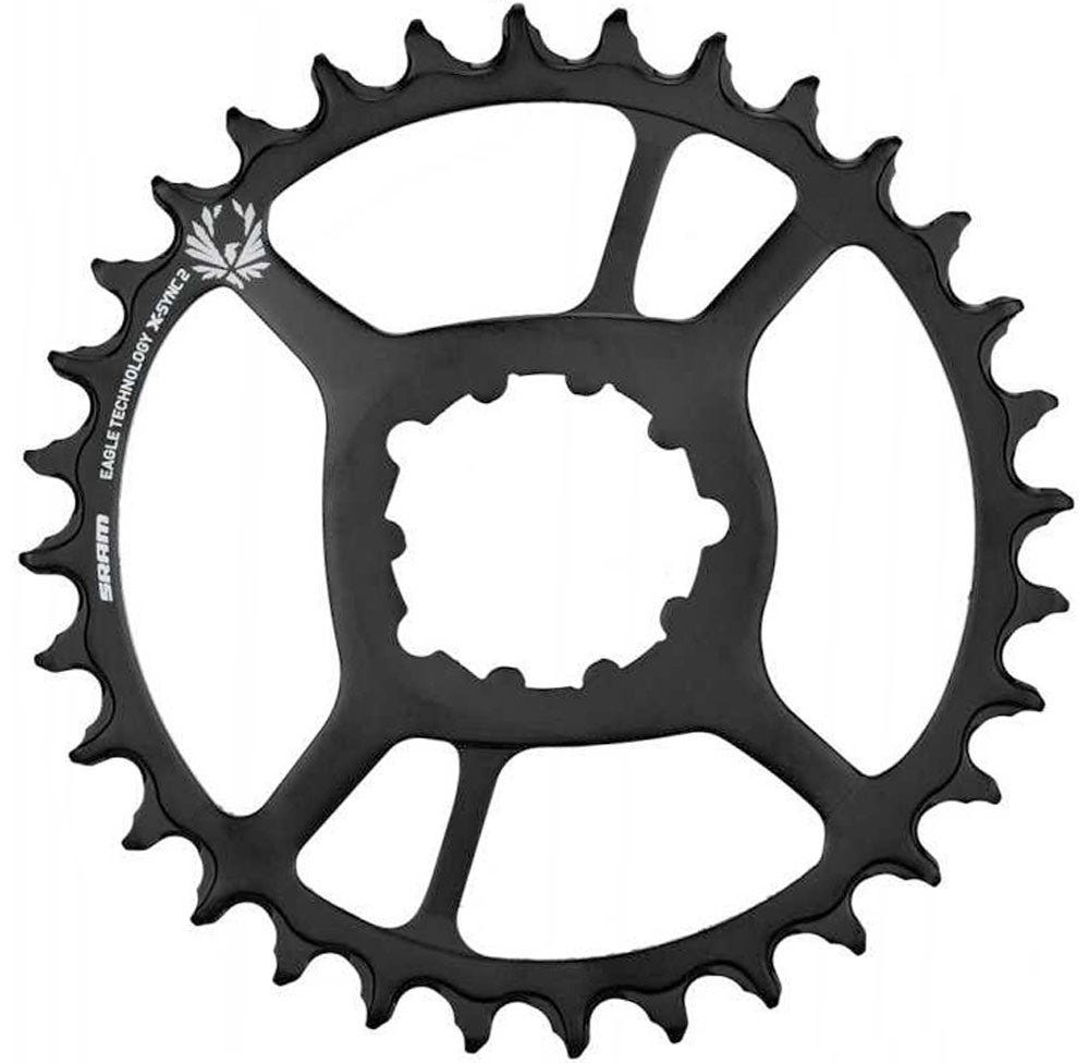 Sram plateau x-sync 2 plateau x-sync2 34 dents acier noir