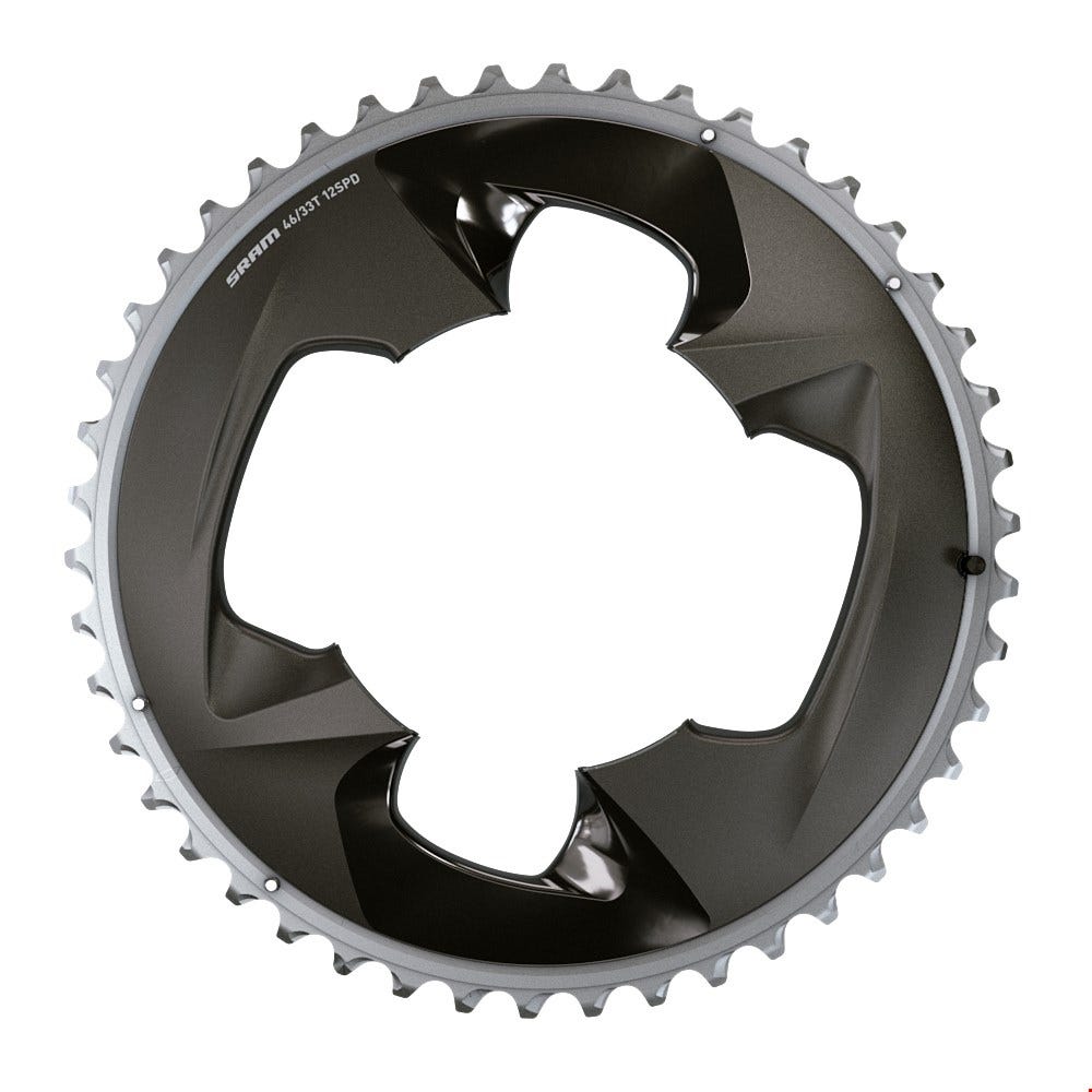 Plateau Sram 48 dents 107 bcd force gris