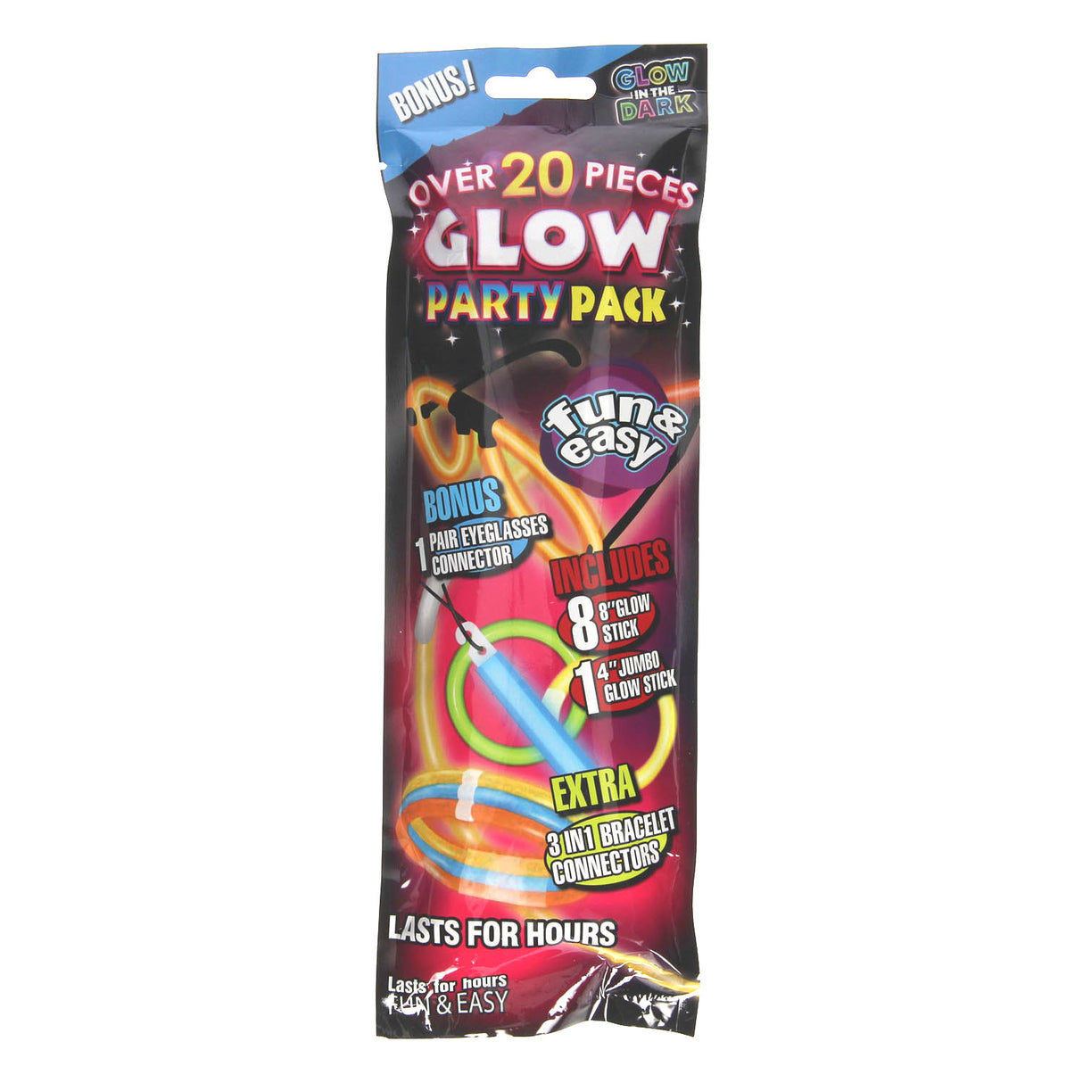 Pack Pack Glow dans l'obscurité