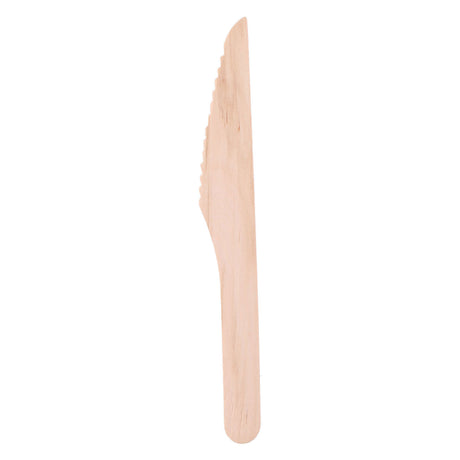 Bois de couteau jetable 16 cm, 50e.