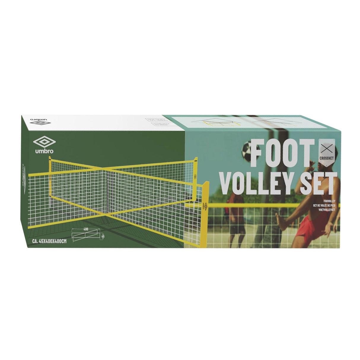 Umbro Foussvolley Fussball Set, 19 Stéck.