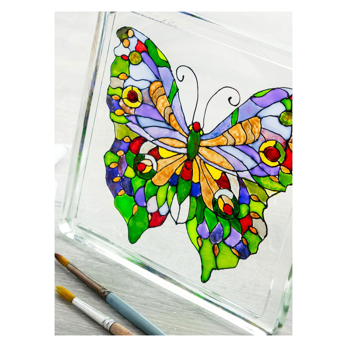 Peinture sur verre 6 couleurs