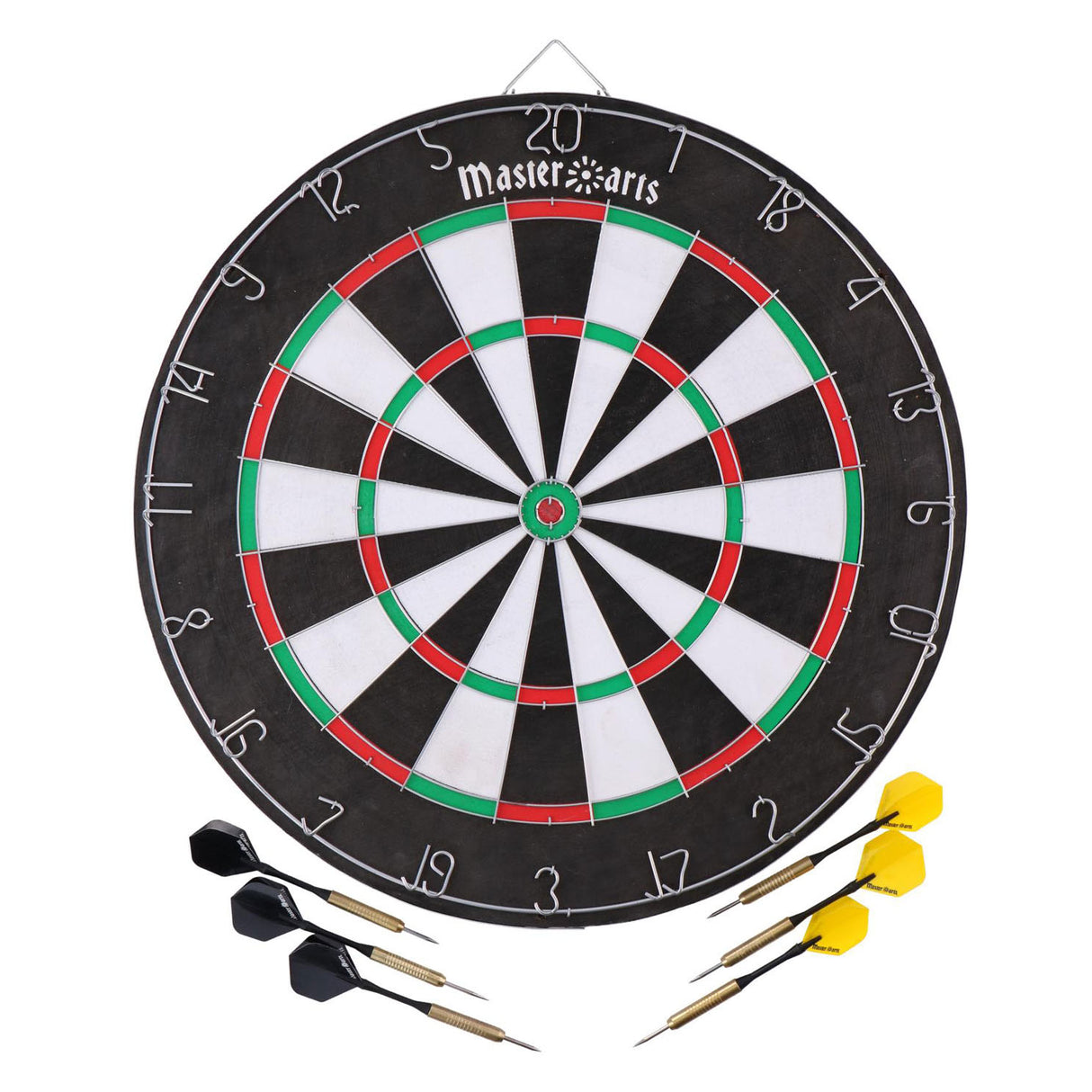 Master darts darts dartbord met pijlen