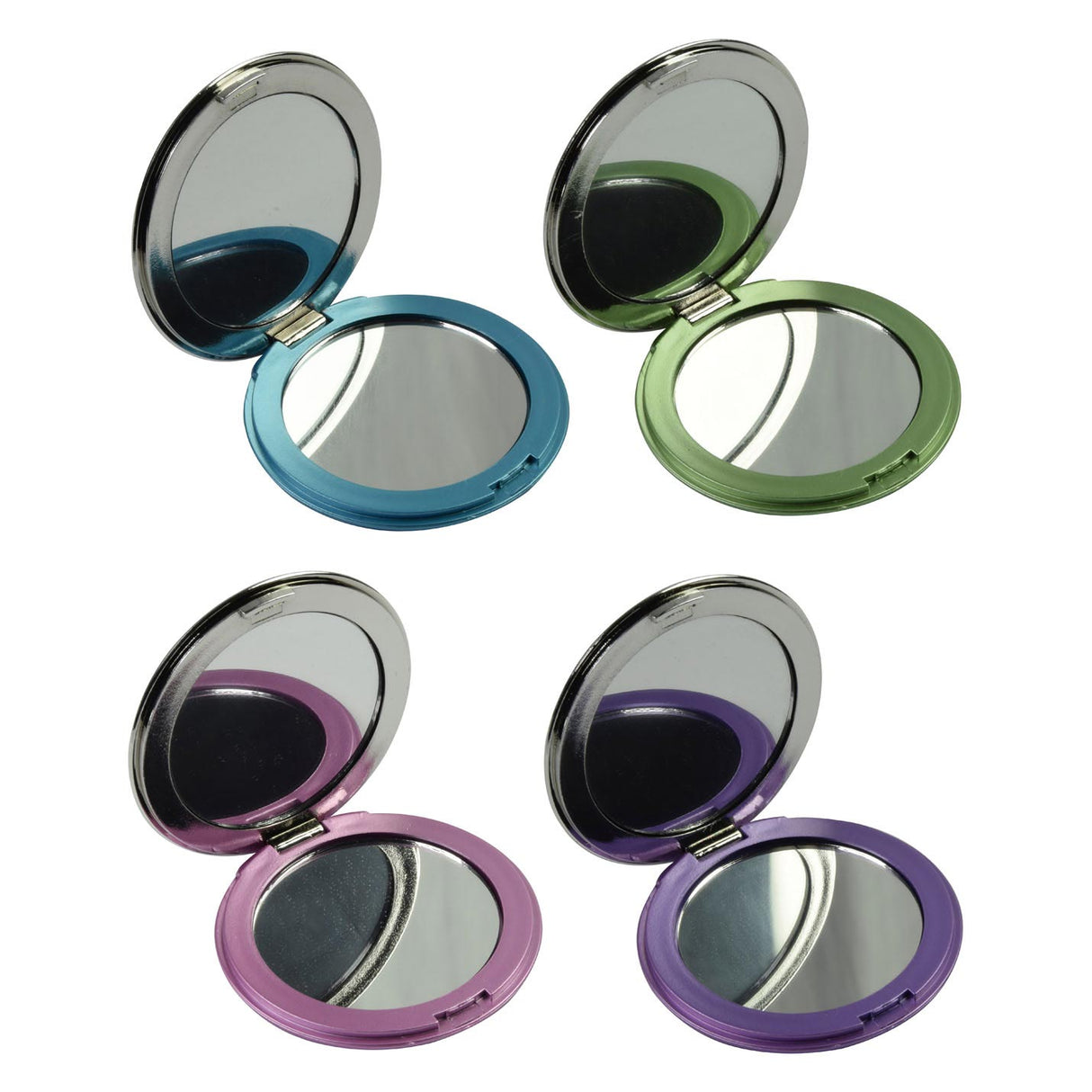 Miroir de maquillage couleur 2en1