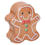Boîte de conservation de Noël en étain pour biscuits