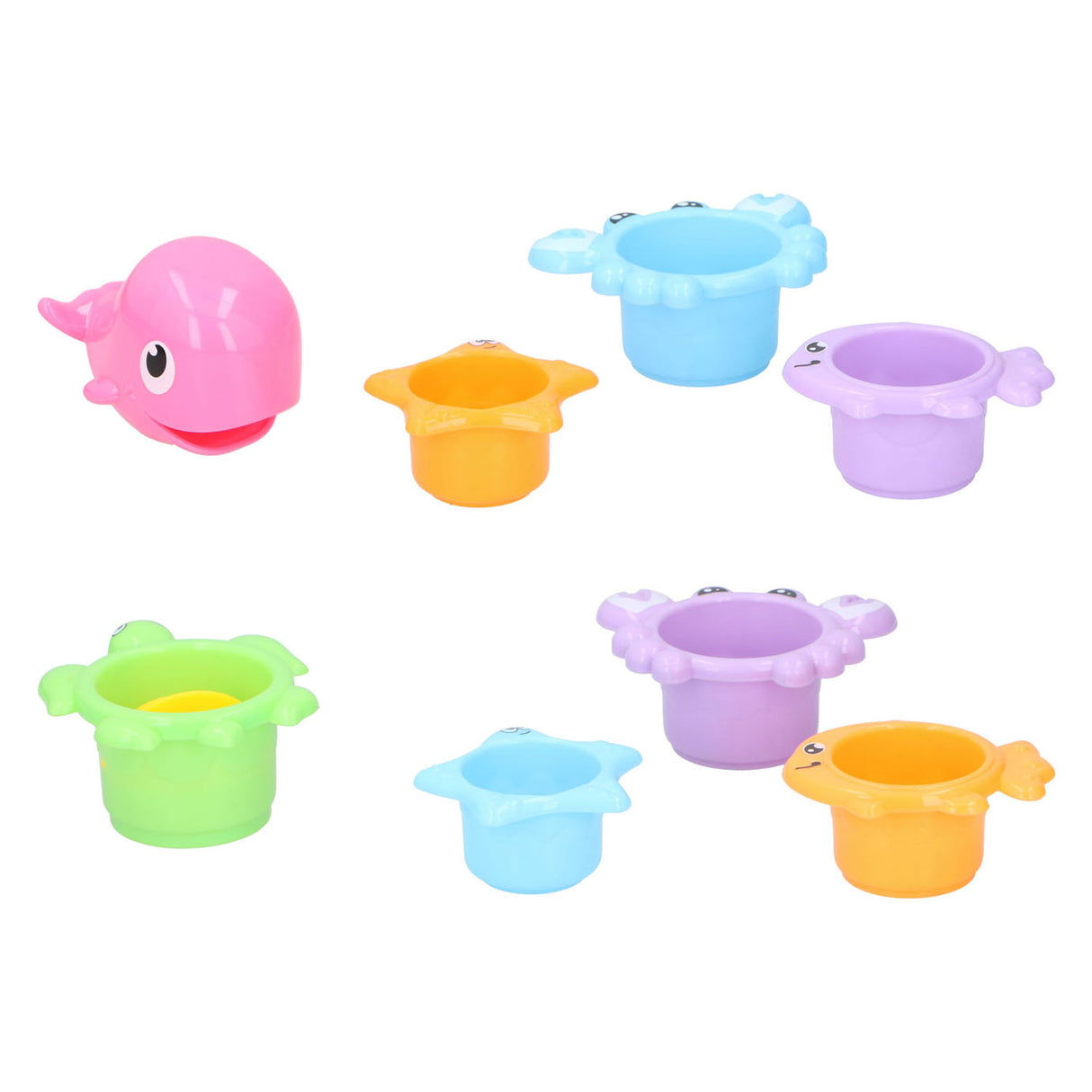 Tasses de bain pour animaux, 4 pcs.