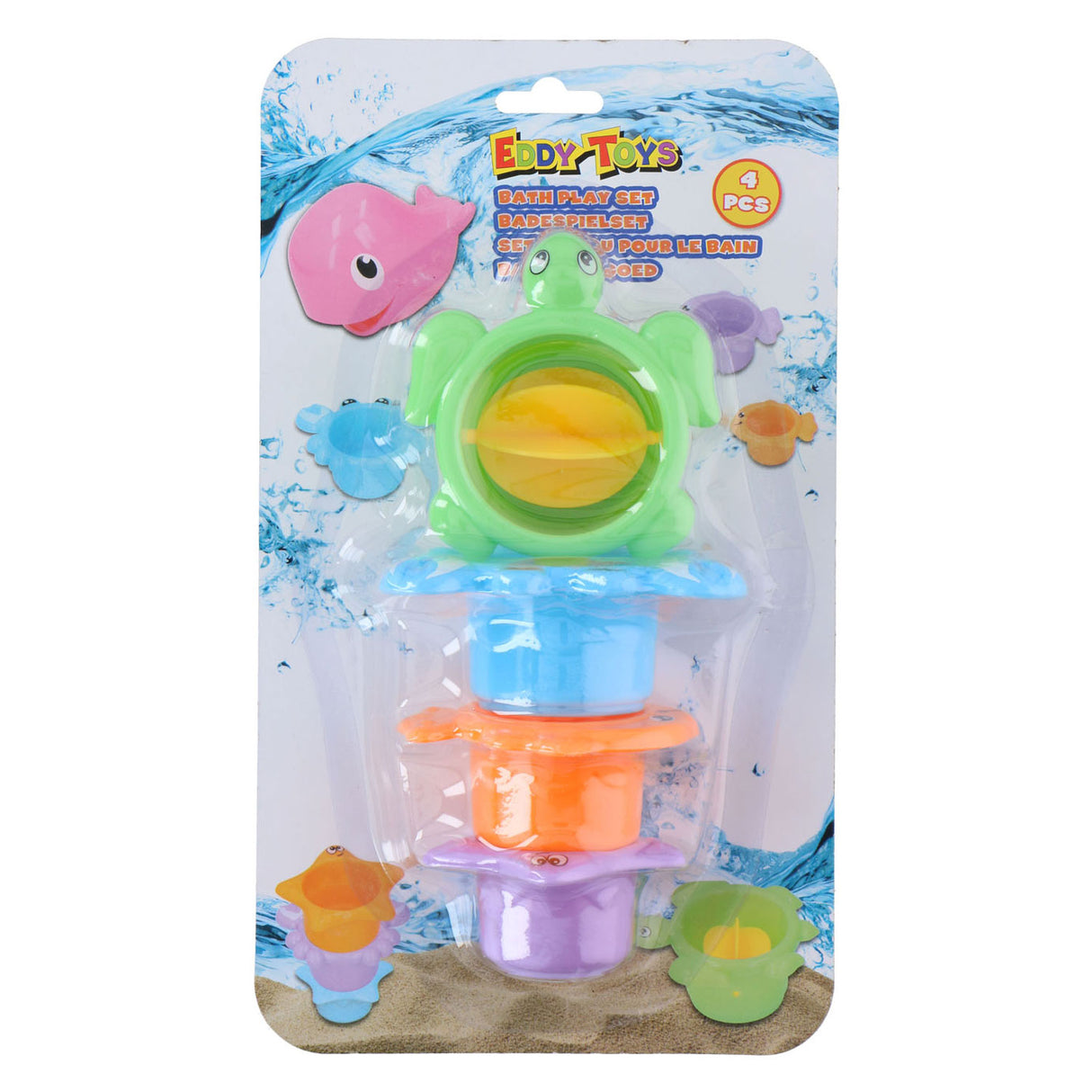 Tasses de bain pour animaux, 4 pcs.