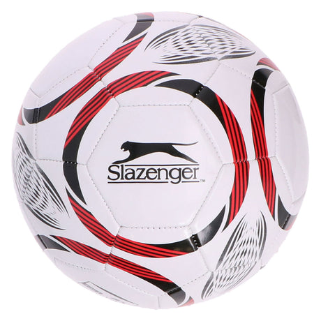 Ballon de football Slazenger sans marque sans marque taille 5 - ballon de football taille 5 pour entraînements et matchs - ballon de football pour extérieur et terrains de sport - couleurs assorties noir, bleu ou rouge - taille de ballon standard