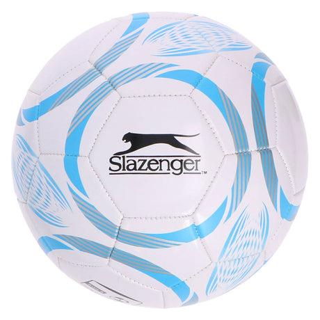 Ballon de football Slazenger sans marque sans marque taille 5 - ballon de football taille 5 pour entraînements et matchs - ballon de football pour extérieur et terrains de sport - couleurs assorties noir, bleu ou rouge - taille de ballon standard