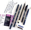 Tombow • set de lettrage débutant