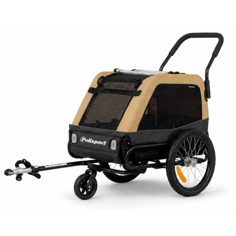 Remorque pour chien Polisport 20 pouces jusqu'à 23kg