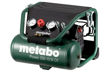 Metabo puissance 250-10 w ou compresseur - 1500w - 10 bar - 10l - 100 l min