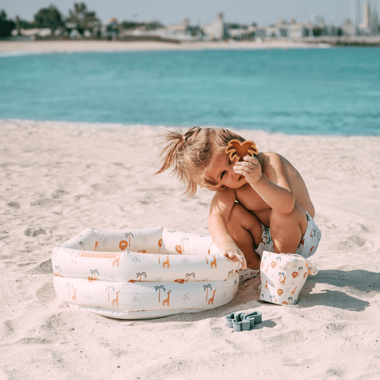 Jungle | piscine pour bébé multicolore ø 60 cm