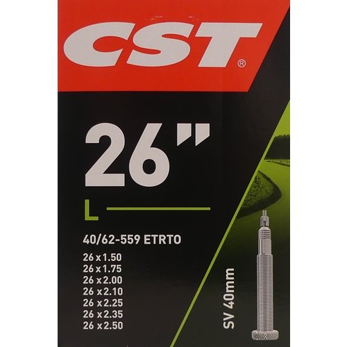 CST Inner Tube SV13 26 tum 40 62-559 SV 48 mm 071305