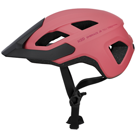 Casque de vélo Ked embrasser jr s-m (52-58cm) - corail mat
