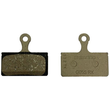 Plaquettes de frein à disque en résine Shimano g05s-rx (pack atelier de 25)