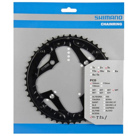 Shimano Chain Top 48T FC -T521 Non Series - Chain Edge - Black
