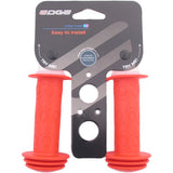 Poignées de vélo Edge Kiddy pour enfants - 96 mm, rouge