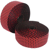 Guidon Edge silicone antidérapant - rouge (2 pièces dans une boîte)