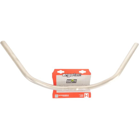 Guidon Ergotec moon cruiser 25,4x610 mm - aspect aluminium