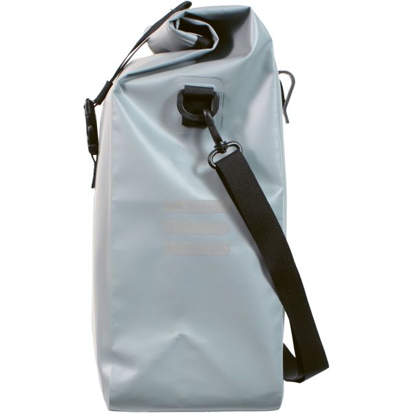Sacoche de vélo simple Greenlands style urbain étanche 2 - 23 litres 31 x 50 x 15 cm - gris clair