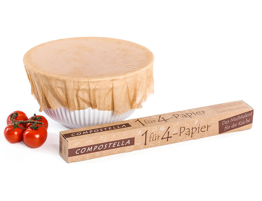Compostela 4-en-1 feuille de cuisine et papier de cuisson-8m x 38 cm