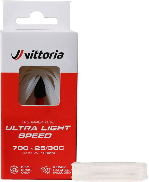 Vittoria ultra léger vitesse 700x25 30 sv tube tpu 80mm