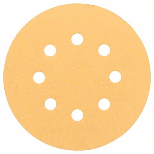 Bosch disque abrasif 150mm k120 bois bardane (5pcs) (u)