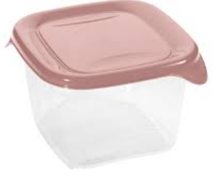 Curver verse go voedselcontainer 1,7l vierkant roze