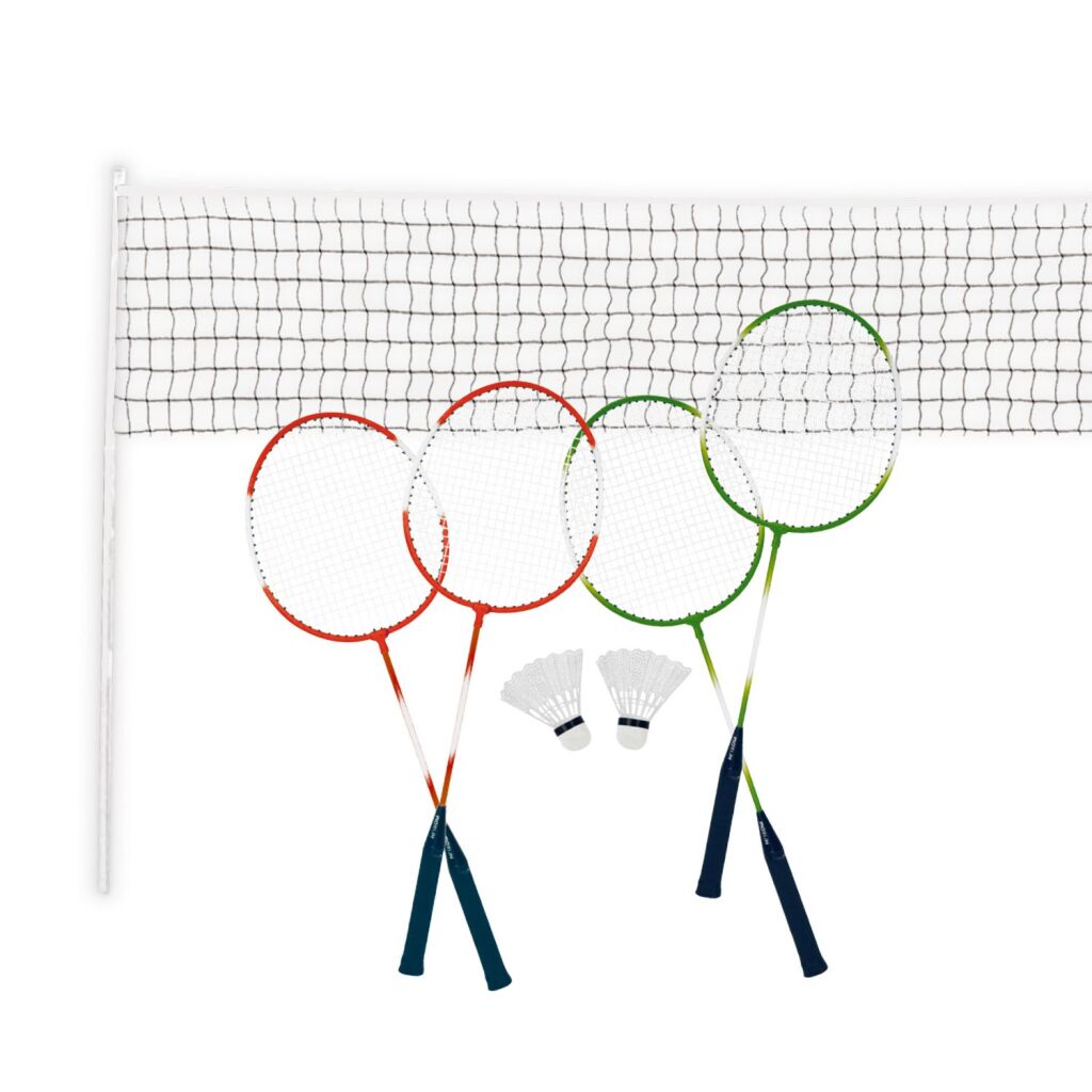 Set de badminton sportif Alert 4 personnes | 2 pièces