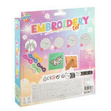 Groupe d'artisanat créatif broderie moxy dans un cadre 15x15cm
