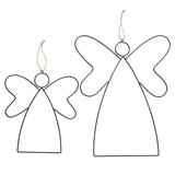 Boltze home pendentif ange amora lot de 2 pièces xlen m