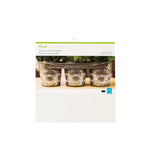 Cricut • vinyle premium amovible 30,5x30,5cm 20 feuilles noir et blanc