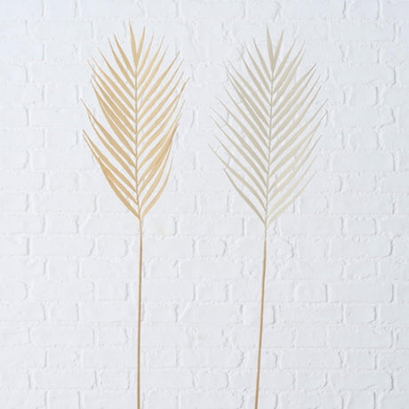 Boltze home branche artificielle branche déco 90cm feuille de palmier naturel
