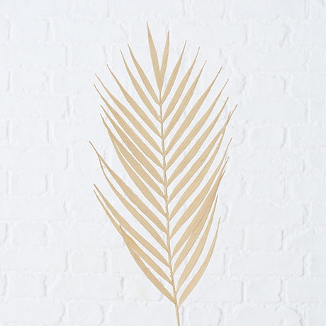 Boltze home branche artificielle branche déco 90cm feuille de palmier naturel